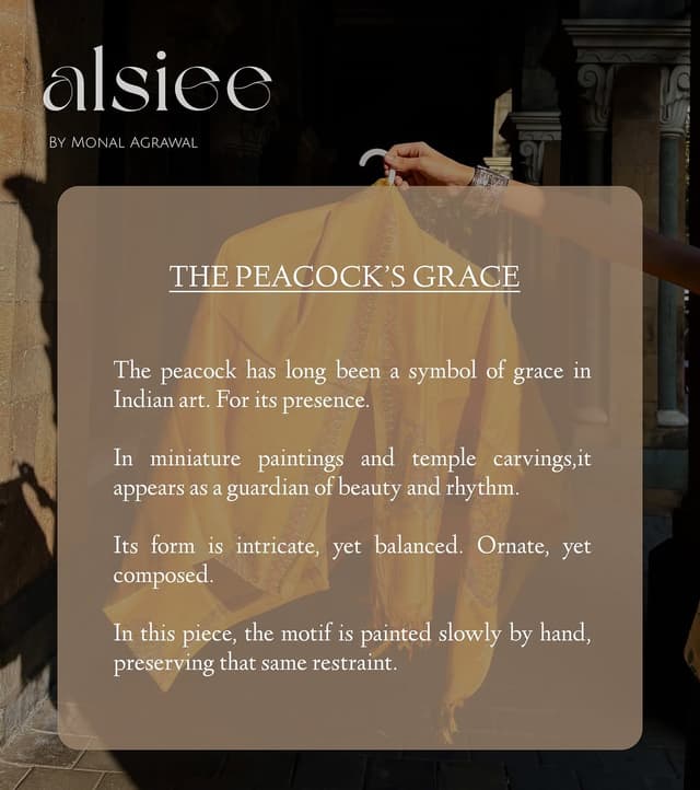 The Peacock's Grace Dupatta